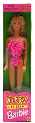 Buy 1998 Florida Vacation Swimwear Barbie Doll / Mattel 20535 / NrfB • 45.51£