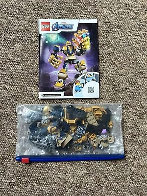 Buy Lego Marvel Avengers  Thanos Mech Set 76141 Complete With Instructions • 8.50£