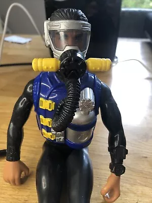 Buy Action Man Vintage Figure Scuba Diver 1988 Hasbro • 9.99£