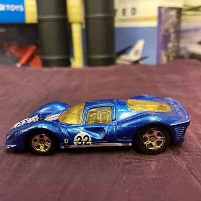 Buy Unboxed 1.64 Hot Wheels Ferrari P4 (Blue) Model Excellent Condition • 5.50£