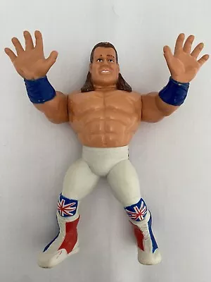 Buy Wwf Wwe Hasbro -  The British Bulldog - Action Figure - Series 4 - 1991 • 4.99£