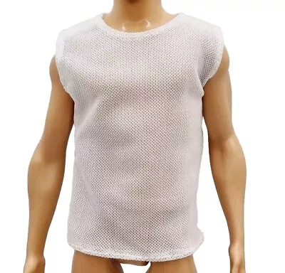 Buy Ken Doll Clothes Top Vest Semi Sheer Tshirt Signature Edition Barbie Fashion • 8.95£