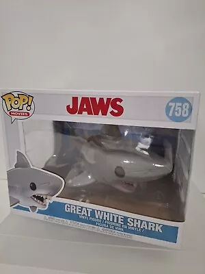Buy New In Box Jaws Great White Shark Funko Pop! Figure #758 • 19.99£