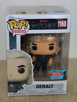 Buy 2021 The Witcher Funko Pop GERALT 1168 NYCC Damaged Box • 12.14£