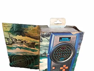 Buy Boxed Mattel Sub Chase Vintage 1978 LED Electronic Game • 24.99£