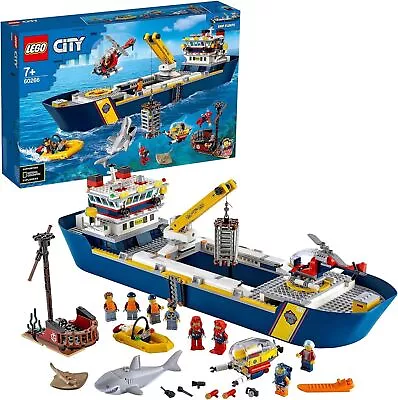 Buy LEGO City Sea Expedition Submarine Exploration Ship 60266 • 235.46£