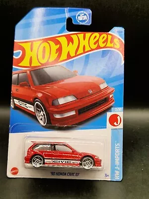 Buy Hot Wheels '90 Honda Civic EF Japanese Imports Series Model Car (B145) • 3.99£