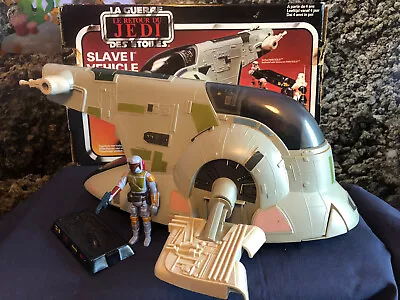 Buy Vintage Star Wars Slave 1  100% Complete With Original Box + Boba Fett • 210£