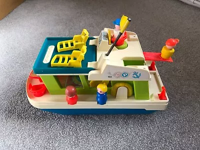 Buy Fisher Price Vintage Boat And Crew And Fire Engine With Crew Bundle • 29£