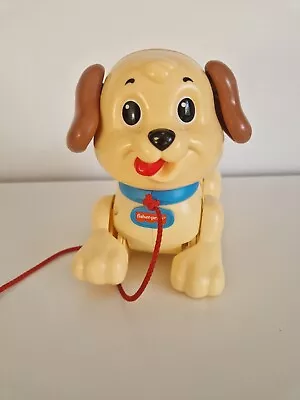 Buy Fisher Price Activity Walker Lil Snoopy Puppy Dog Vintage Pull Along Toy • 7.99£