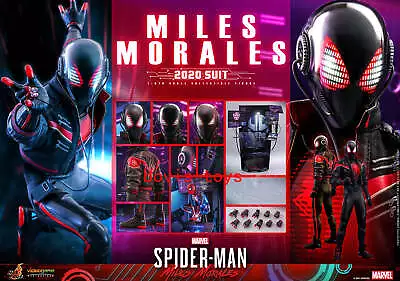 Buy New Hot Toys VGM49 Marvel’s Spider-Man Miles Morales 1/6 Collectible Figure • 329.58£