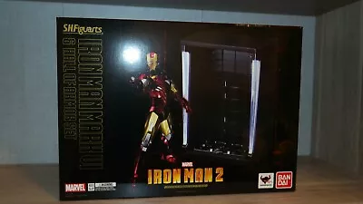 Buy S.H. Figuarts Iron Man MK-VI MK-6 & Hall Of Armor Set Iron Man 2 Bandai Figure • 101.17£