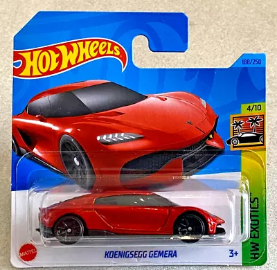Buy Hotwheels -  Sale  - Koenigsegg Gemera - Red - Carded (e) • 2.50£