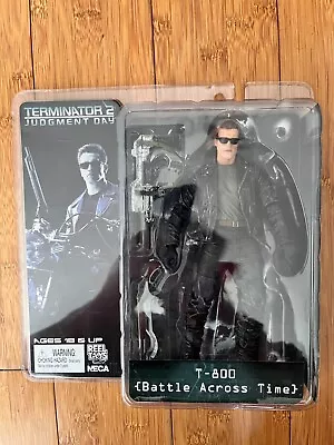 Buy Bnib Neca Terminator 2 Judgement Day Series T-800 Battle Across Time Toy Figure • 44.99£