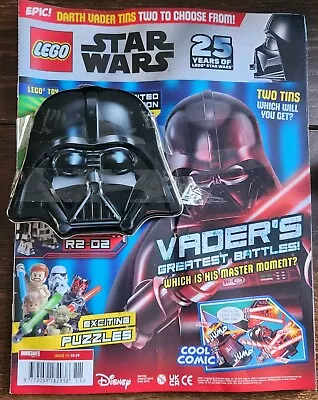 Buy LEGO STAR WARS Magazine #111 + Darth Vader Minifigure +Darth Tin Ltd Ed 25 Years • 12.99£