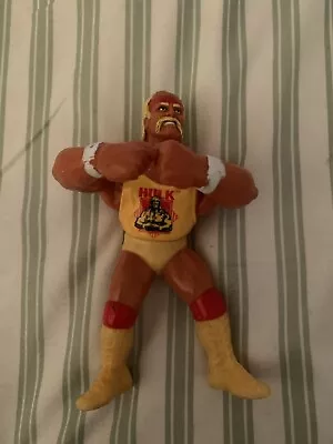 Buy WWF Hasbro Hulk Hogan 1990 Vintage Action Figure • 10£