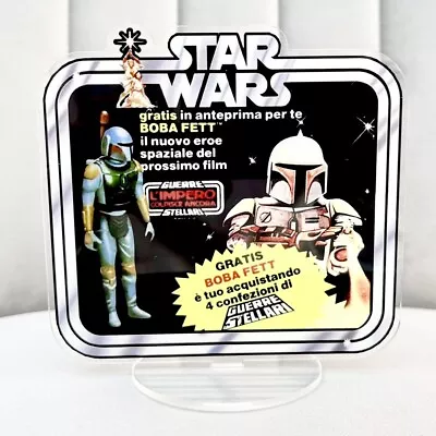 Buy Kenner Star Wars Boba Fett Figure Display Statue Retro Moc Vintage Collection • 24.99£