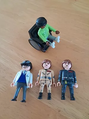 Buy Playmobil 3 Ghostbusters Figures & Girl In A Wheelchair • 5.19£