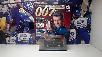 Buy EAGLEMOSS - James Bond 007 - RANGE ROVER - BLACK - 1/43 SCALE MODEL CAR - # 34 • 8.99£