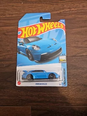 Buy HOT WHEELS PORSCHE 911 GT3 Blue 199/250 2022 10/10 HCT22 Combine Postage New • 12.77£