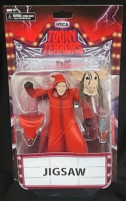 Buy Neca Toony Terrors SAW JIGSAW KILLER (Red Robe Version) 6  Inch Figure IN STOCK • 24.95£