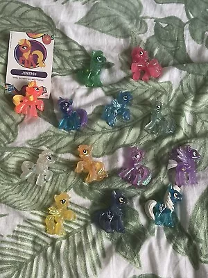 Buy My Little Pony Glittery Ponies Bundle Minifigures X13 • 10£