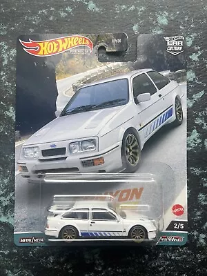 Buy Hot Wheels 87 Ford Sierra Cosworth Premium Car Culture CRACKED BLISTER • 10.99£