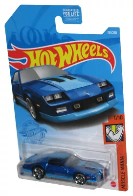 Buy Hot Wheels Muscle Mania 1/10 (2020) Blue '85 Chevrolet Camaro Iroc-Z Toy Car 191 • 17.47£