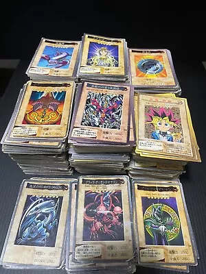 Buy BANDAI Yugioh DAMEAGED Bulk 1100 Cards Japanese Blue Eyes Exodia Dark Magician • 465.97£