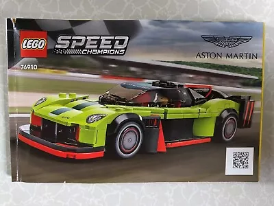 Buy Lego 76910 Aston Martin Amr Gt3 Speed Champions Instructions Only • 5£
