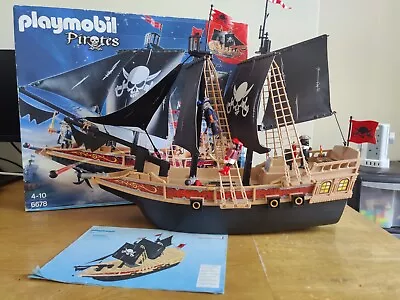 Buy Playmobil 6678 Floating Pirate Raiders' Ship With Figures And Accessories • 30£