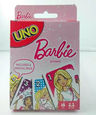 Buy Barbie UNO Card Game Brand New Sealed Package Mattel Games New Original Rare • 13.88£