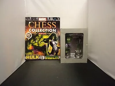Buy Eaglemoss Marvel Chess Collection Double  Issue Hulk She Hulk • 19.99£