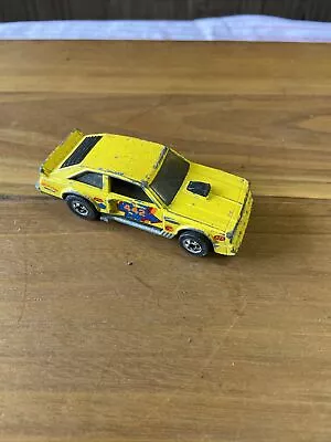 Buy Hot Wheels Flat Out Olds 442 Yellow Hong Kong Vintage 1978 #match309 • 10.12£