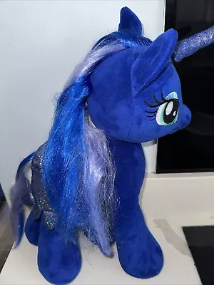 Buy Build A Bear My Little Pony Princess Luna Unicorn Blue 16” Plush • 8£