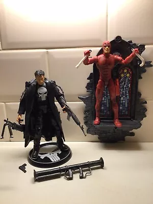 Buy Marvel Legends DARE DEVIL AND PUNISHER FIGURES . • 35£