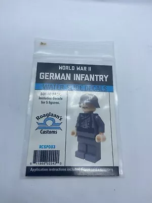 Buy Lego Minfigure German Infantry Decals • 6£