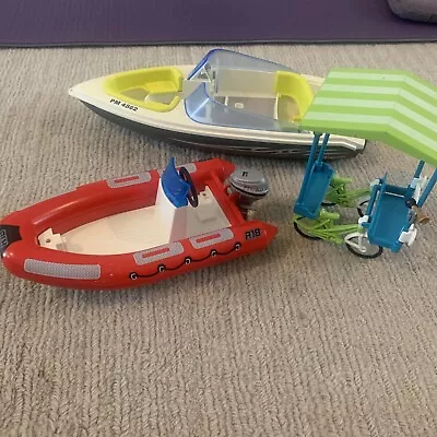 Buy Playmobil Boat And Bicycle Bundle • 9.99£