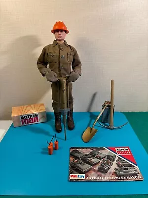 Buy ACTION MAN ORIGINAL 'Combat' Demolitions Engineer C.1967, Very Rare And Complete • 210£