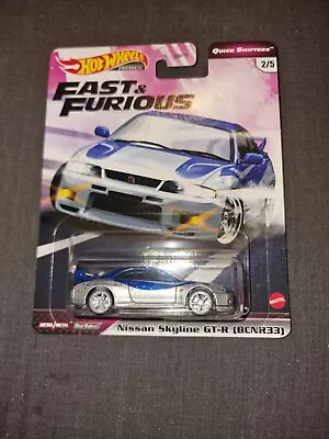 Buy PREMIUM NISSAN SKYLINE GTR R33 FAST AND FURIOUS  Hot Wheels 1:64 • 8.50£