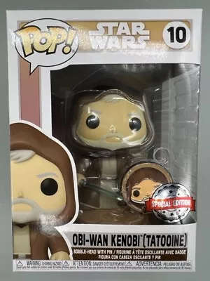 Buy Funko POP #10 Obi-Wan Kenobi (Tatooine) - Star Wars - Damaged Box With Protector • 23.99£