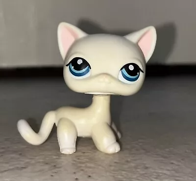 Buy Rare Exclusive Littlest Pet Shop LPS White Shorthair Kitty Cat #410 [Authentic] • 400£