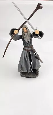 Buy Lord Of The Rings Gandalf The Grey Balrog Battle Sound Bas Action Figures Toybiz • 16£