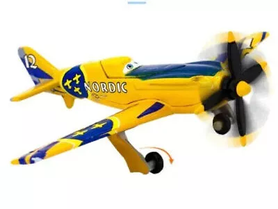 Buy Disney Pixar Plane No.12 Gunner Viking 1:45 Diecast Toy Airplane Mattel Boy Gift • 7.89£
