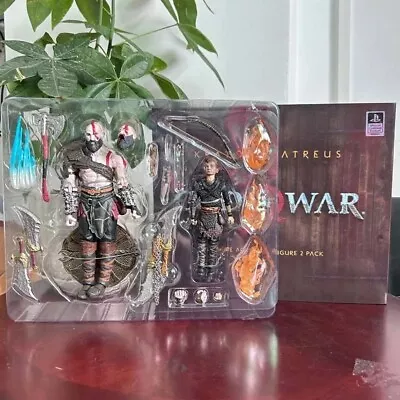Buy God Of War: Kratos And Atreus Playstation Action Figure Toy 2 Pack NECA Gift UK • 54.99£