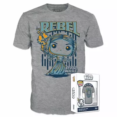 Buy Star Wars Boxed Tee T Shirt Princess Leia Size LARGE • 15.95£