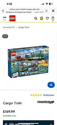 Buy LEGO CITY: Cargo Train (60198) • 75£