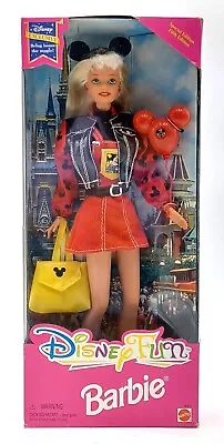 Buy 1997 Walt Disney World Barbie Doll: Disney Fun 5th Edition / Mattel 18970, NrfB • 55.64£
