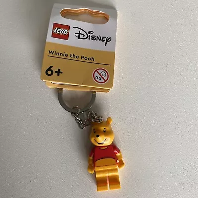 Buy LEGO Disney Winnie The Pooh Bear Minifigure Keyring / Keychain 854191 • 7.99£