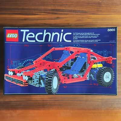 Buy Lego Technic 8865 Test Car From 1988 Nib Vintage Lego 8880 • 504.99£